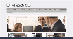 Desktop Screenshot of kuhn-ergonomix.de